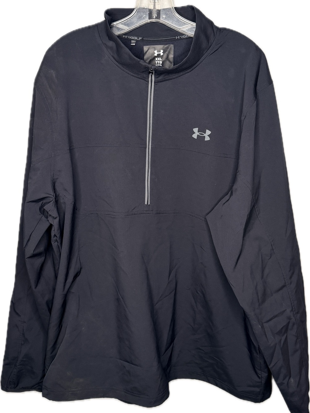 Under Armour Golf Black Pullover Jacket